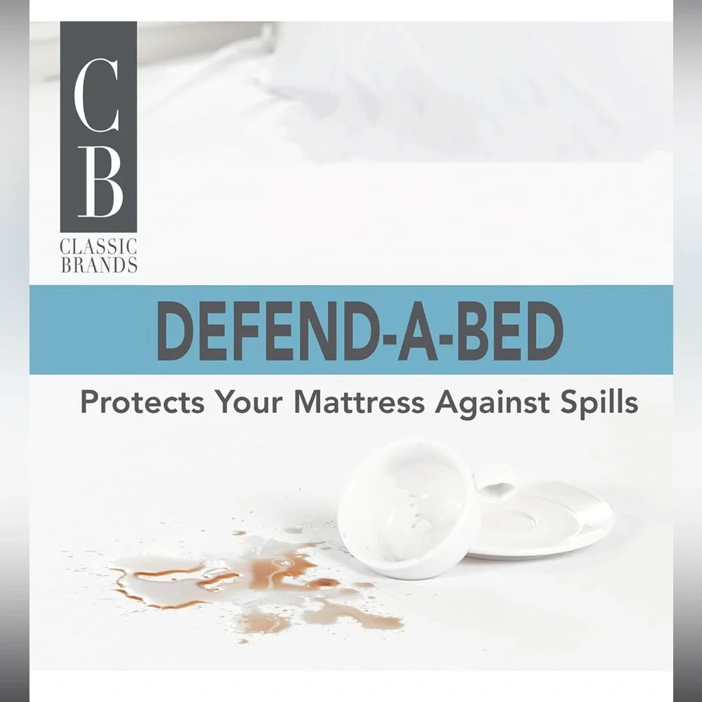 Classic Brands Defend-A-Bed Waterproof Mattress Protector, Twin XL
